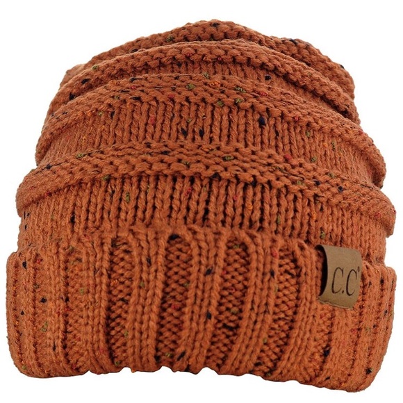 Rust Orange Woman’s Slouch Beenie hat *NWT*